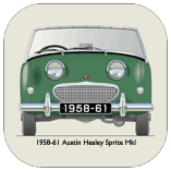 Austin Healey Sprite MkI 1958-61 Coaster 1